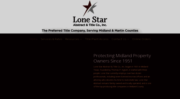 lonestarabstract.com