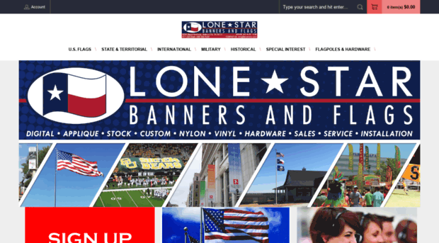 lonestarbannersandflags.com