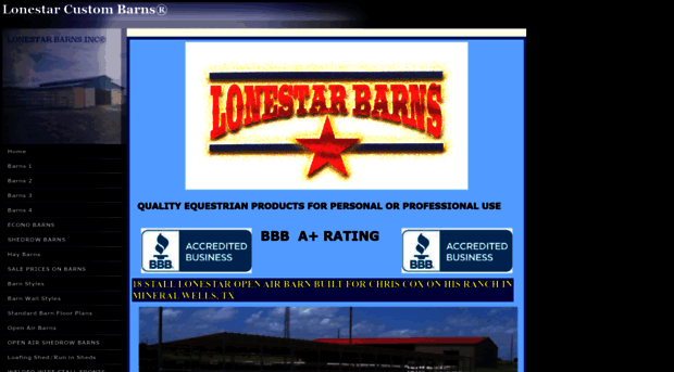 lonestarbarns.com