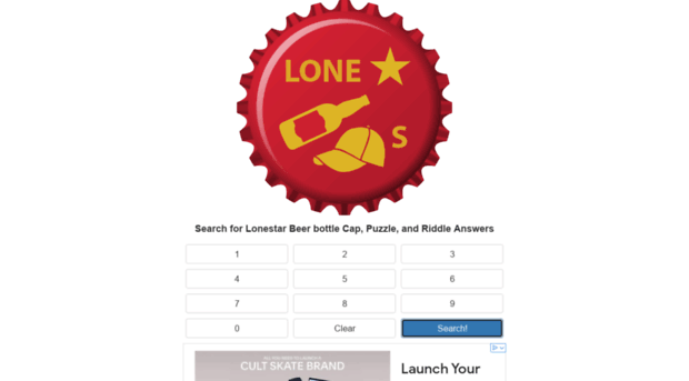 lonestarbottlecaps.com