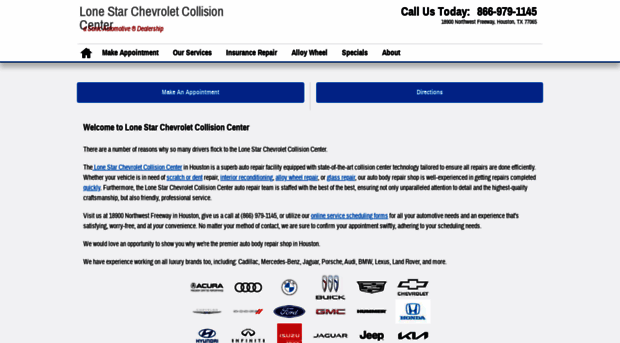 lonestarchevroletcollisioncenter.com