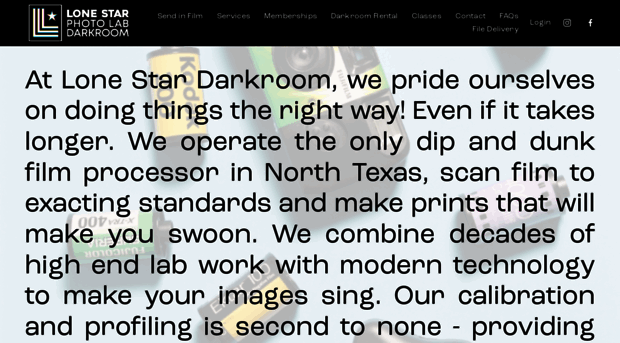 lonestardarkroom.com