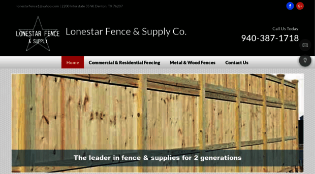 lonestarfenceandsupply.com