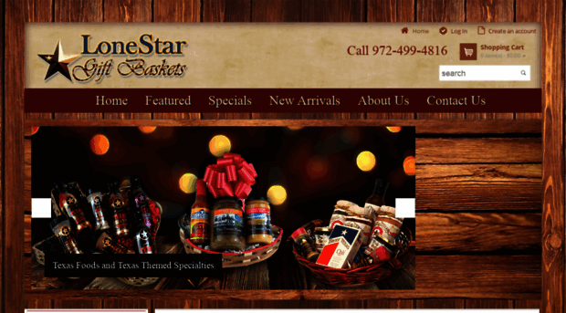 lonestargiftbaskets.com