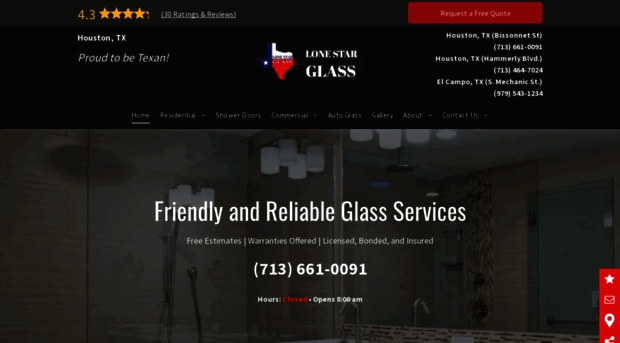 lonestarglass.com