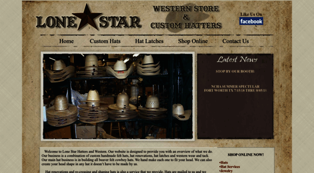 lonestarhatters.com