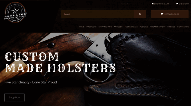 lonestarholsters.com