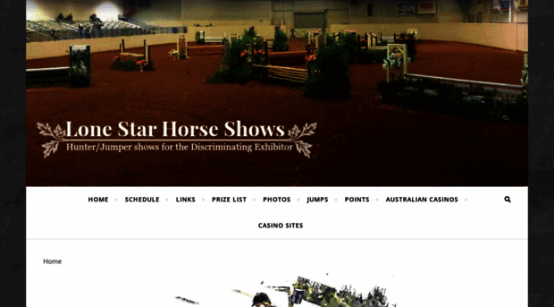 lonestarhorseshows.net