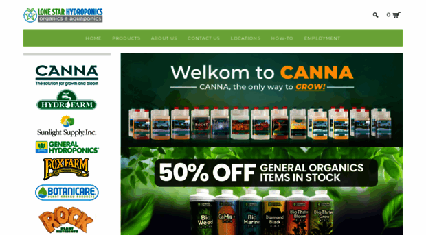 lonestarhydroponics.com