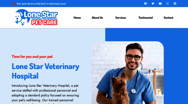 lonestarpetcare.com