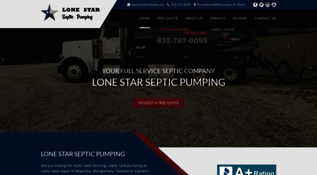 lonestarsepticpumping.com