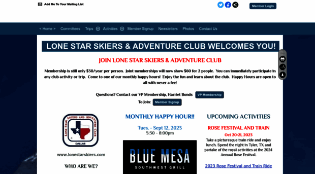 lonestarskiers.clubexpress.com