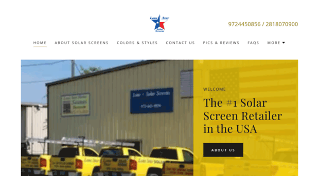 lonestarsolarscreens.com