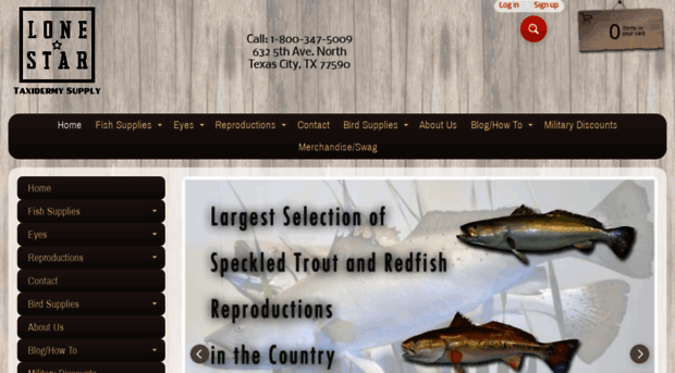 lonestartaxidermy.com