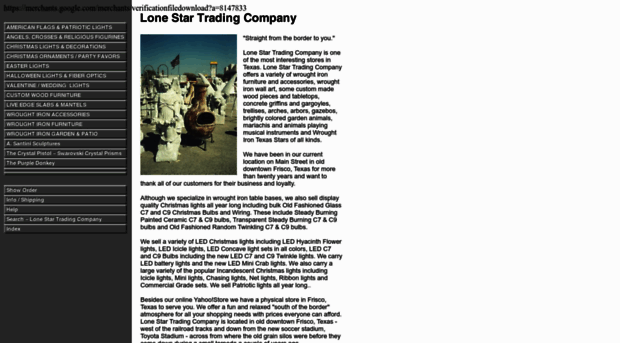 lonestartradingcompany.com