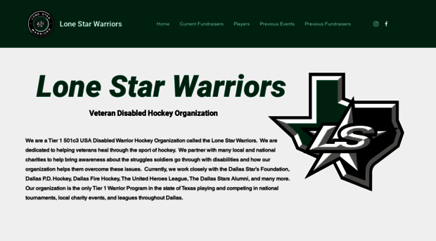 lonestarwarriorshockey.com