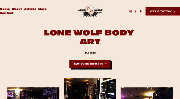 lonewolfbodyart.net