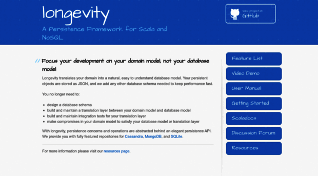 longevityframework.org