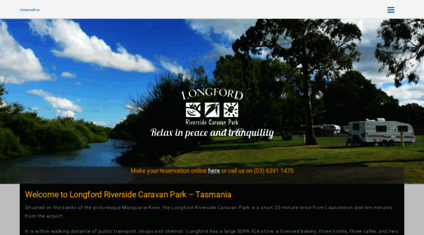 longfordriversidecaravanpark.com