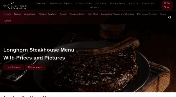 longhorns-menu.com