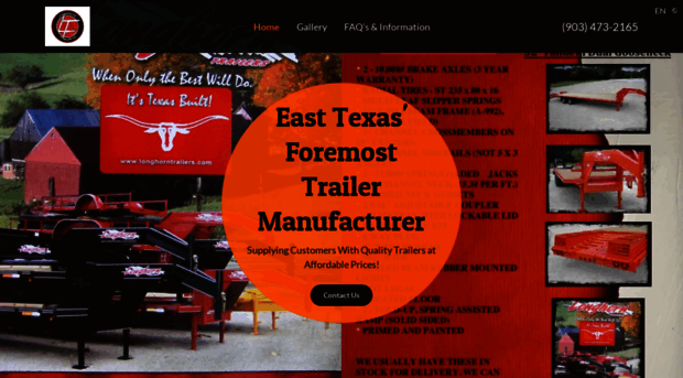 longhorntrailers.com