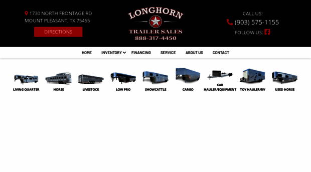 longhorntrailersales.com