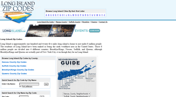 longislandzipcodes.com