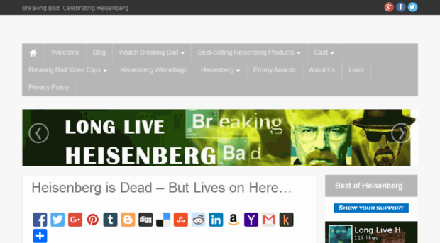 longliveheisenberg.com