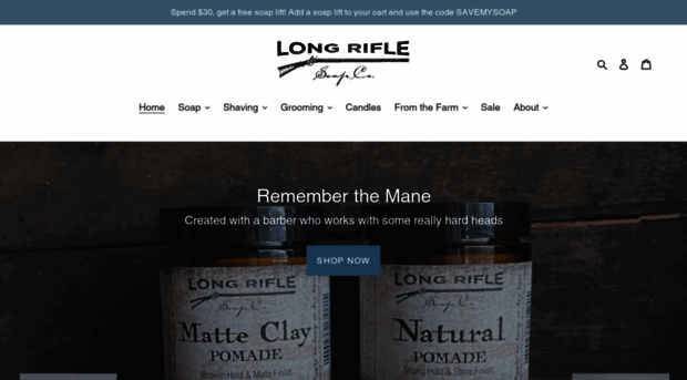 longriflesoap.com