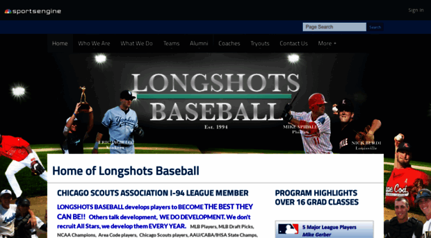 longshotsbaseball.com