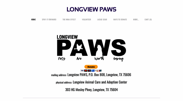 longviewpaws.org