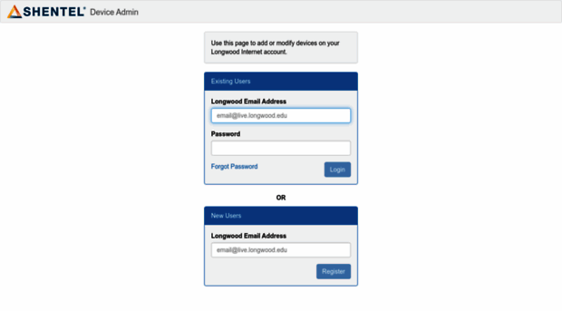 longwood.shentel.net
