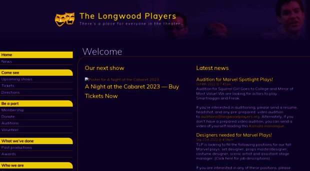 longwoodplayers.org