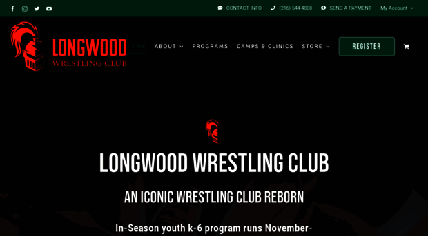 longwoodwrestling.com