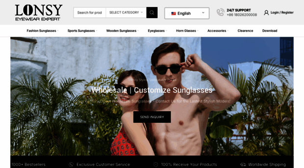 lonsyeyewear.com