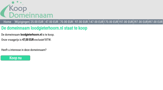 loodgieterhoorn.nl