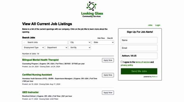 lookingglass.applicantpool.com