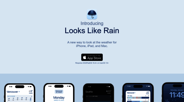 lookslikerain.app