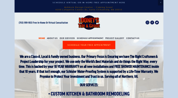 looneystileandgrout.com