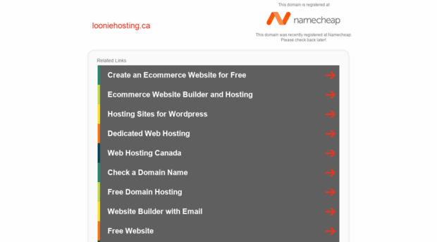 looniehosting.ca