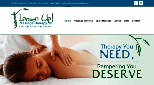 loosenupmassage.com