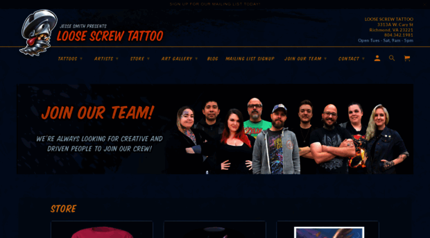 loosescrewtattoo.com