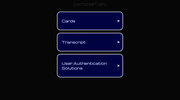 lootscript.info