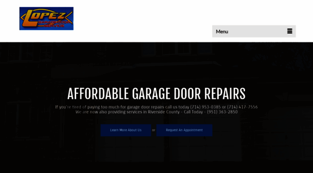 lopezgaragedoorservice.com