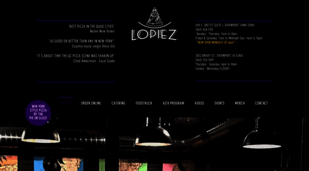 lopiezpizza.com