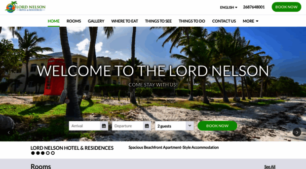 lordnelsonhotelantigua.com