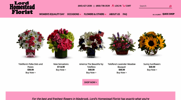 lordshomesteadflorist.com