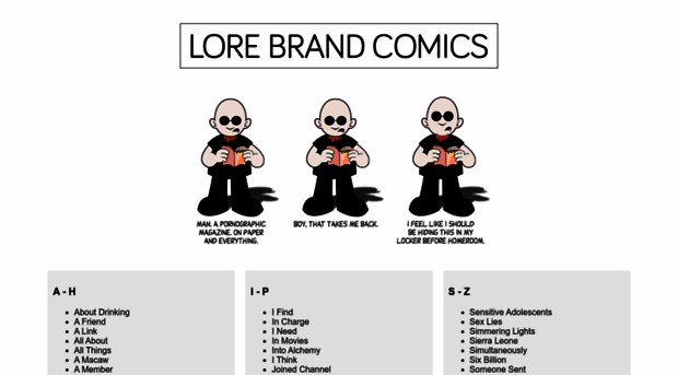 lorebrandcomics.com