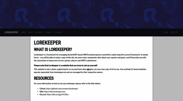 lorekeeper.me