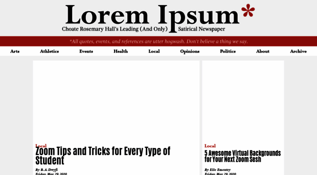 loremipsum.choate.edu